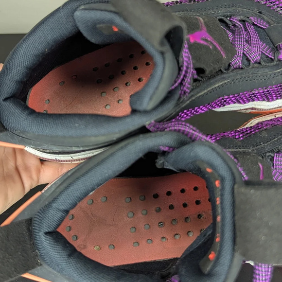 Nike Air Jordan XXXVI 36 First Light Shoe Black Hyper Violet White Youth Size 7Y - Picture 11 of 12